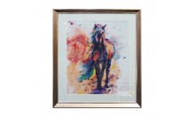 กรอบรูปครอสติช กรอบรูปผ้าปักงานศิลปะ